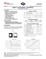CSD16321Q5C 数据规格书 1