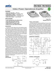 PA119CE datasheet.datasheet_page 1