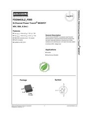 FDD8453LZ_F085 datasheet.datasheet_page 2