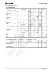 TC74HC02AFN datasheet.datasheet_page 3