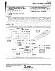 TSL-235 datasheet.datasheet_page 1