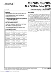 ICL-7107 datasheet.datasheet_page 1