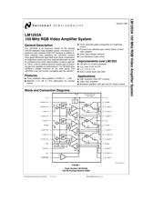 LM1203AN datasheet.datasheet_page 1