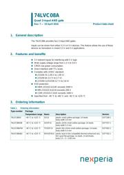SN74LVC08APW datasheet.datasheet_page 1
