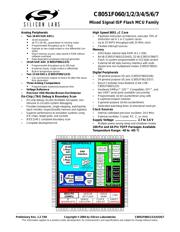 C8051F060-GQR Datenblatt PDF