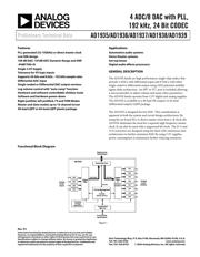 AD1938XSTZ datasheet.datasheet_page 1