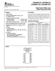 CD74HC27M datasheet.datasheet_page 2