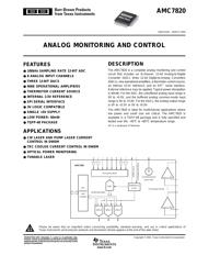AMC7820Y/2K 数据规格书 1