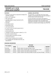 TDA1519CTH datasheet.datasheet_page 2