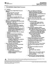 TMS320DM6431ZWT3 datasheet.datasheet_page 1