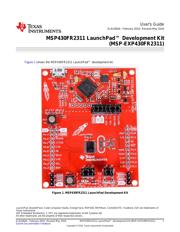 MSP-EXP430FR2311 datasheet.datasheet_page 1