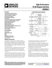 AD9984AKCPZ-170 datasheet.datasheet_page 1