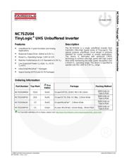 NC7SZU04P5X_Q datasheet.datasheet_page 1