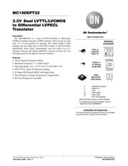 MC100EPT22MNR4 datasheet.datasheet_page 1