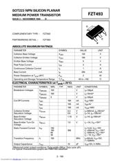 FZT493ATC datasheet.datasheet_page 1