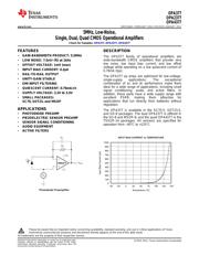 OPA4377AIPW datasheet.datasheet_page 1