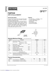 FQPF630 datasheet.datasheet_page 1