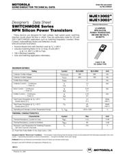 MJE13003 datasheet.datasheet_page 1