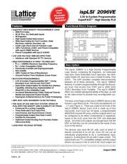 ISPLSI2096VE-100LT128 datasheet.datasheet_page 1