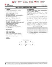 NL27WZ14DTT1G datasheet.datasheet_page 1