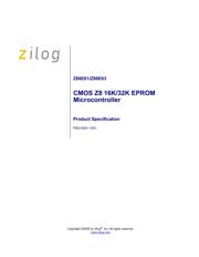 Z86E6316PSC datasheet.datasheet_page 1