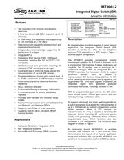 MT90812AP1 datasheet.datasheet_page 1
