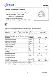 BFP182R E7764 datasheet.datasheet_page 1