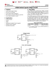 LM2664 数据规格书 1