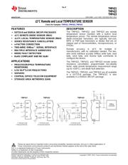 TMP421 Datenblatt PDF