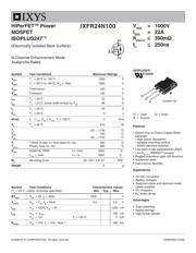 IXFR24N100 datasheet.datasheet_page 1