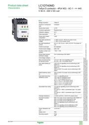 LC1DT40MD 数据规格书 1