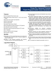 CY22392FXIT datasheet.datasheet_page 1