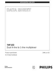 N74F153N,602 datasheet.datasheet_page 1