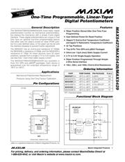 MAX5427EUA+T 数据规格书 1