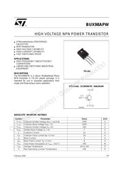 BUX98 datasheet.datasheet_page 1