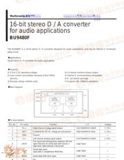 BU9480 数据规格书 1