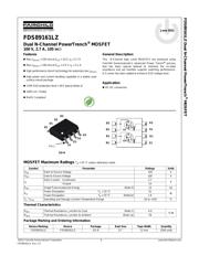 FDS89161LZ datasheet.datasheet_page 1