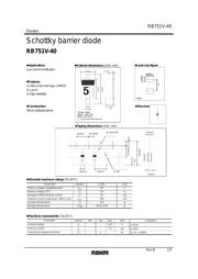 RB751V-40 数据规格书 1