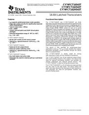 CY74FCT162543ETPVC datasheet.datasheet_page 1