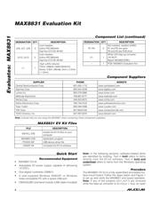 MAX8831EVKIT+ datasheet.datasheet_page 2