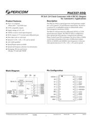 PI6C557-05QLEX 数据规格书 1