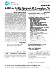 MAX5864ETM+T Datenblatt PDF