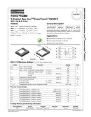 FDMS7650DC datasheet.datasheet_page 1