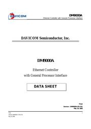 DM9000A datasheet.datasheet_page 1