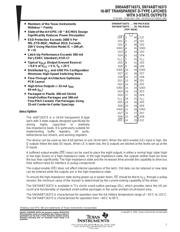 SN74ABT16373DGGR datasheet.datasheet_page 1