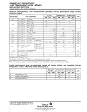 SN74ABT16373DGGR datasheet.datasheet_page 4