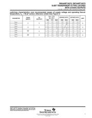 SN74ABT16373DGGR datasheet.datasheet_page 5