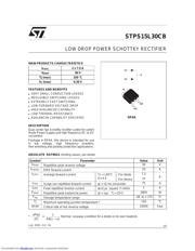 STPS15L30C datasheet.datasheet_page 1