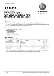 LA4425A-MTK-E datasheet.datasheet_page 1