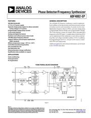 ADF4002BRUZ-RL7 datasheet.datasheet_page 1